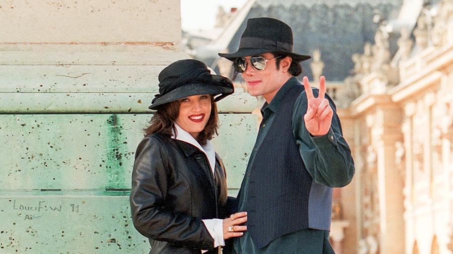 Lisa Marie Presley and her late ex-husband Michael Jackson